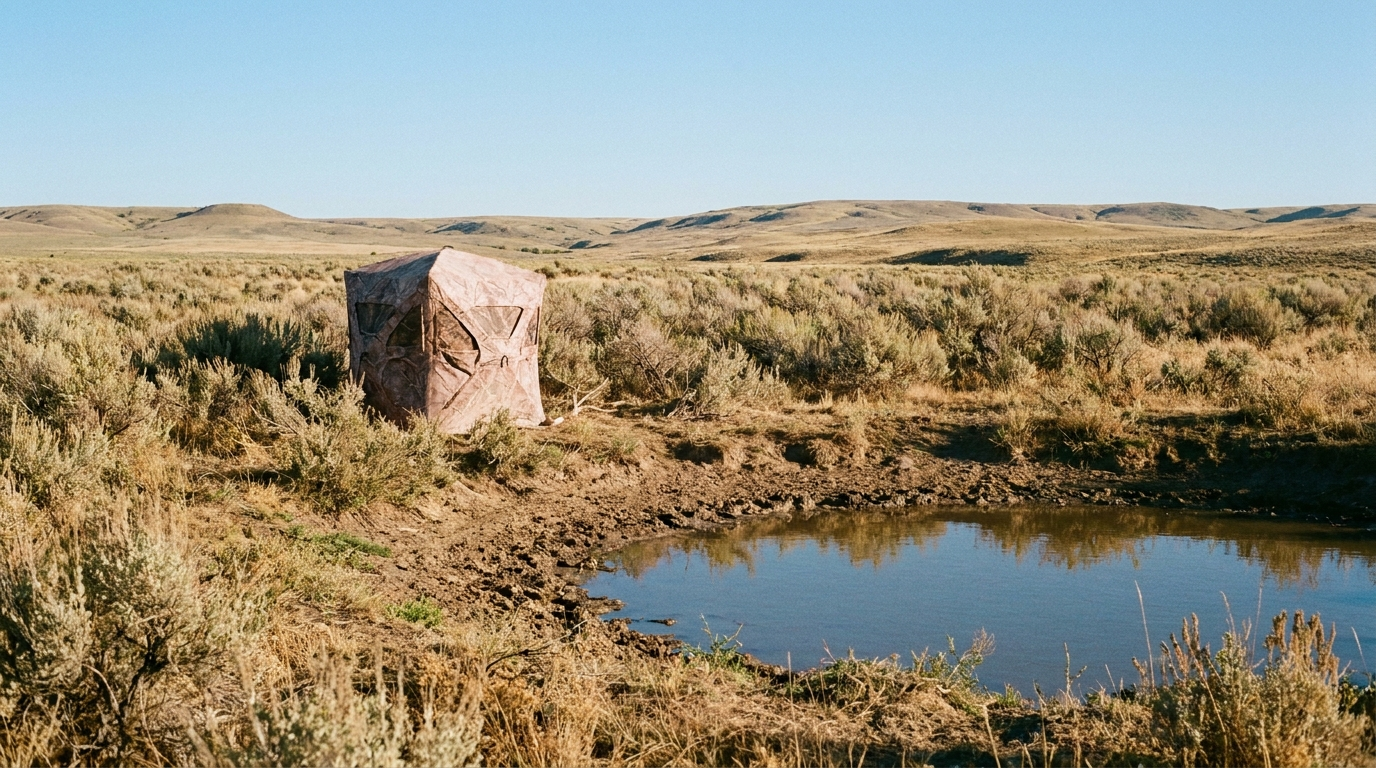 Pronghorn Water Holes: Blind Setup That Actually Works